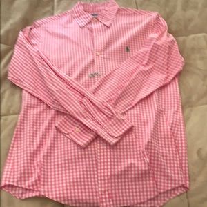 Men’s Polo by Ralph Lauren Casual Dress Shirt